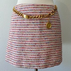 Trina Turk pastel boucle tweed mini skirt. Sz. 4